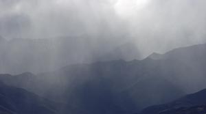 West Coast rain over Hanmer hills