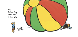 Daisy has brought back a hot air balloon.
